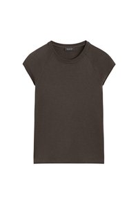 RAGLAN SLEEVES - T-shirt basic - dark brown