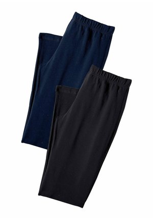 2 PACK - Leggings - Hosen - navy/schwarz