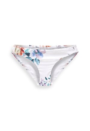 HIGH LEG BIKINI BOTTOMS - Bikini alsók - white floral