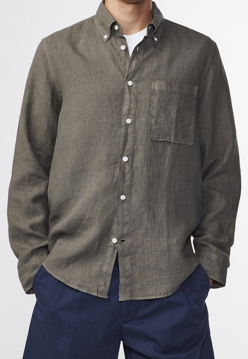 NN.07 Hemd - dark green