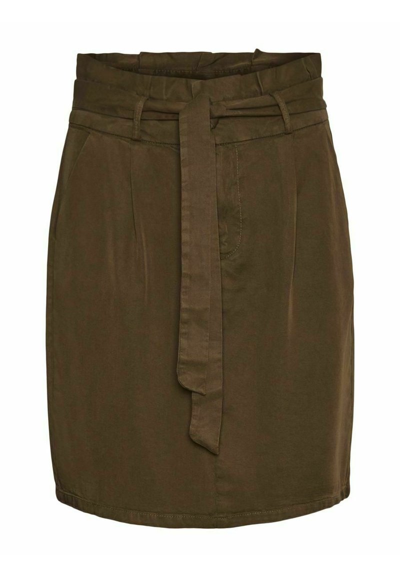 Vero Moda A-lijn rok donkerbruin