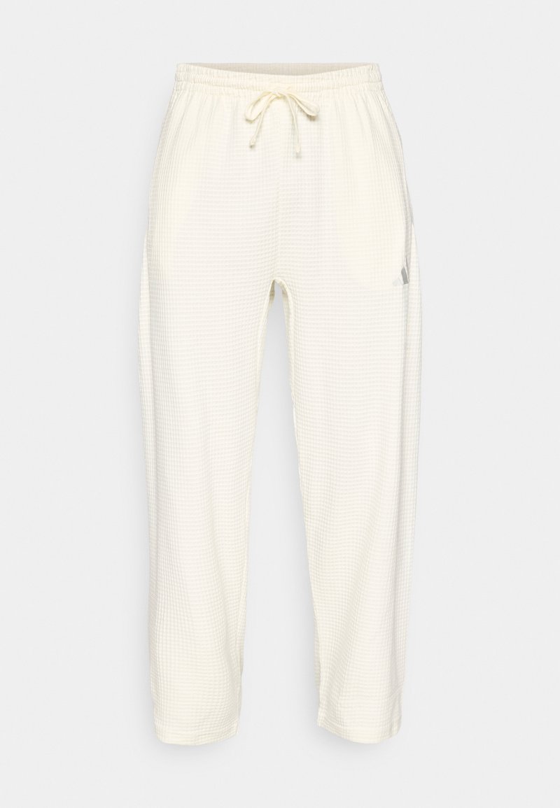 adidas Sportswear Tracksuit bottoms - off white/off-white - Zalando.co.uk