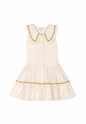 MIPOUNET ALTHEA - Vestido camisero - ecru ochre
