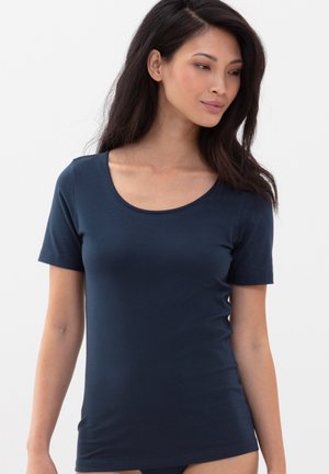 mey T-SHIRT SERIE COTTON PURE - Unterhemd/-shirt - night blue