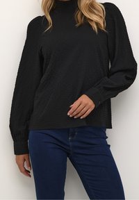 Kaffe Bluse - mottled black
