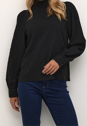 Kaffe Blouse - mottled black