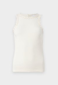 VIBABIA LEAF O NECK - Topper - birch