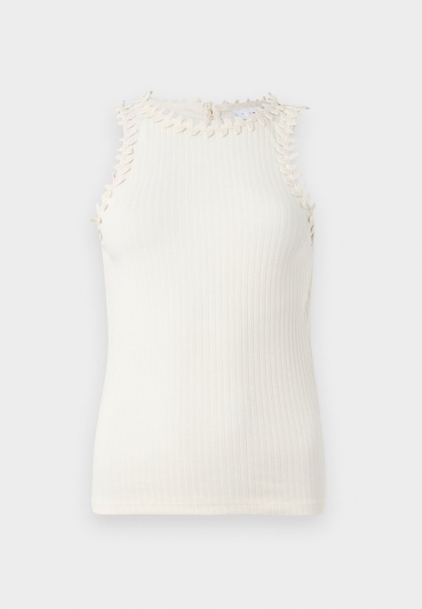 VIBABIA LEAF O NECK - Top - birch2