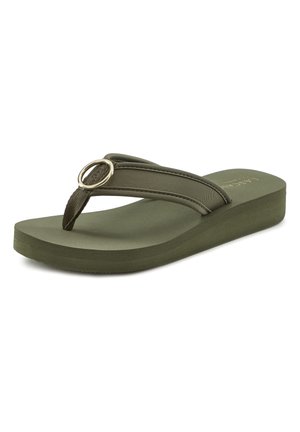 LASCANA ZEHENTRENNER - Teensandalen - oliv