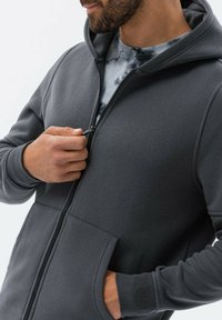 Ombre WITH PRINTS  - Sweatjakke - graphite