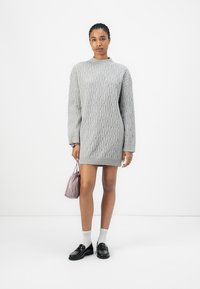 DRYKORN ELSTERI - Rochie tricotată - grey