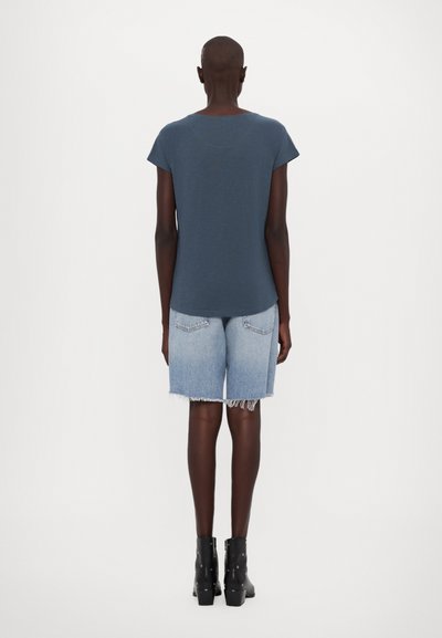 CLOSED Basic T-shirt - graphite blue