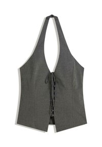 HALTER - Blúz - grey