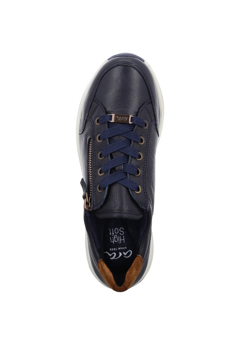 Damen Halbschuhe | ara OSAKA Sportlicher Schnürer blau - FL26656 Damen Halbschuhe | ara OSAKA Sportlicher Schnürer blau - FL26656