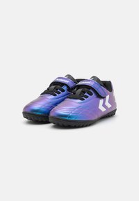 Hummel TOP STAR TURF JR UNISEX - Kopačky na umelý trávnik - white/multicolor
