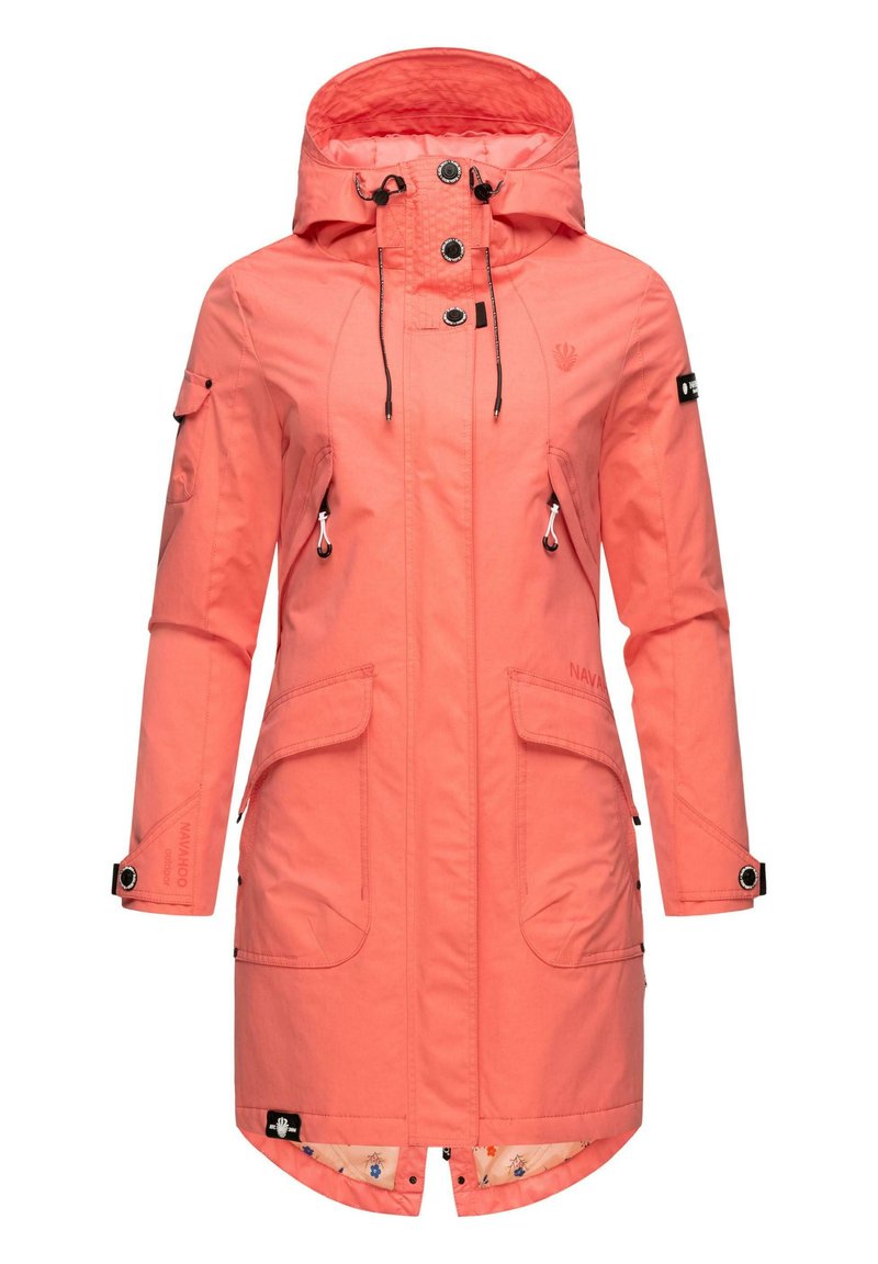 Navahoo PFEFFERSCHOTE - Parka - coralle