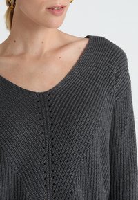 TOM TAILOR Strickpullover - anthracite