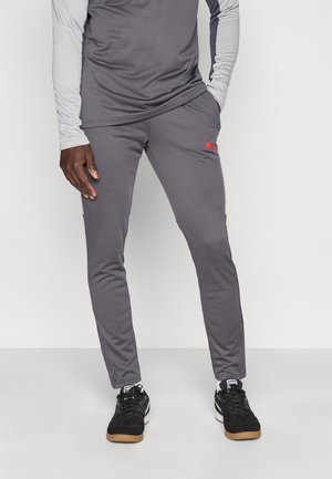 INDIVIDUALLIGA TRAINING PANTS - Pantalones deportivos - strong gray/red/gray echo