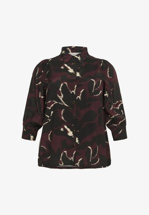Kaffe Curve MILANA - Chemisier - windsor wine/black flower