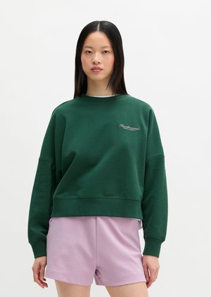 Marc O'Polo CLUB '67 OVERSIZED BOXY FIT - Sweatshirt - ivy green