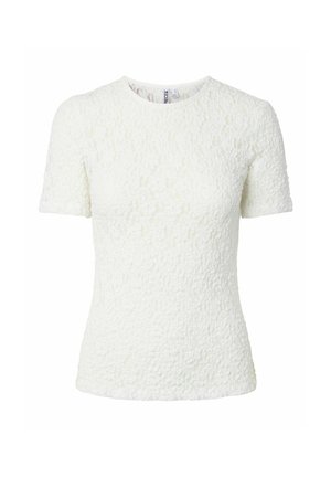 Pieces, PCHAZEL LACE - Blouse - cloud dancer