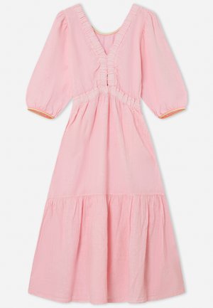 Dr. Bloom, DRESS JOY LINO ROSA - Robe longue - pink