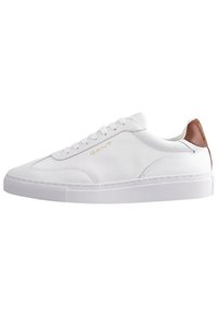 GANT MC JULIEN - Trainers - white/cognac