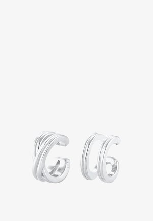 Elli, EARCUFF SET - Øreringe - silver-coloured
