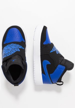 SKY JORDAN 1 - Vysoké tenisky - black/hyper royal/white