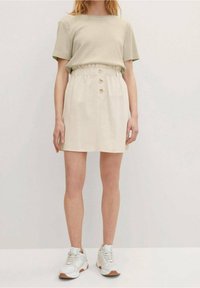 TOM TAILOR DENIM A-linjainen hame - light brown