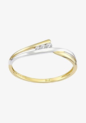 DIAMANT L'ÉTERNEL, 9CT DIAMOND CROSSOVER - EU SIZ - Anillo - gold coloured