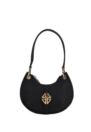 4US - BORSA HOBO IN PELLE PER DONNA - Sac bandoulière - black