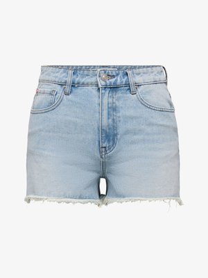 ONLY, ONLZUMA Mid waist Regular Fit - Denimové šortky - light blue denim