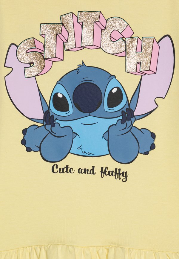 NMFFODA STITCH SS WDI - Jersey dress - chardonnay2