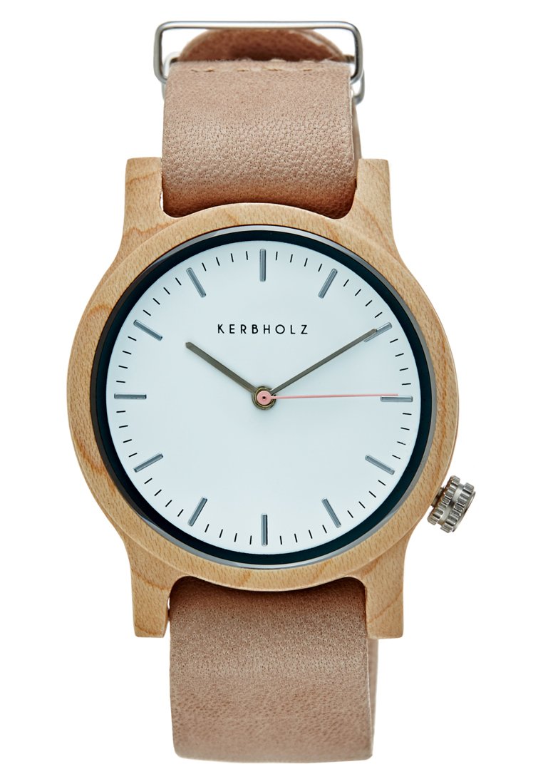Kerbholz WILMA Uhr maple/nude/nude