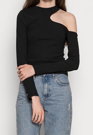 Maglietta a manica lunga - black