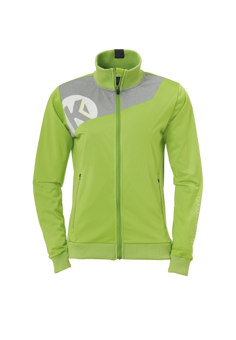 kempa Sweater met rits groen kempa Sweater met rits groen