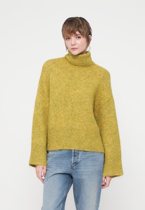 VIMARLEY ROLL NECK  - Jersey de punto - green envy melange