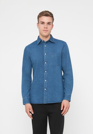 SHIRT - Πουκάμισο - mid blue denim