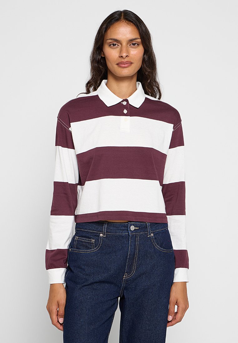 Vero Moda Poloshirt donkerpaars