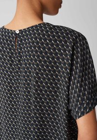 OPUS LOOSE FIT PRINT - Camicetta - coal blue