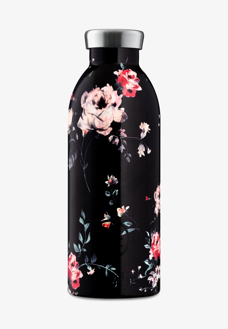 24Bottles TRINKFLASCHE CLIMA BOTTLE FLORAL - Trinkflasche - ebony rose