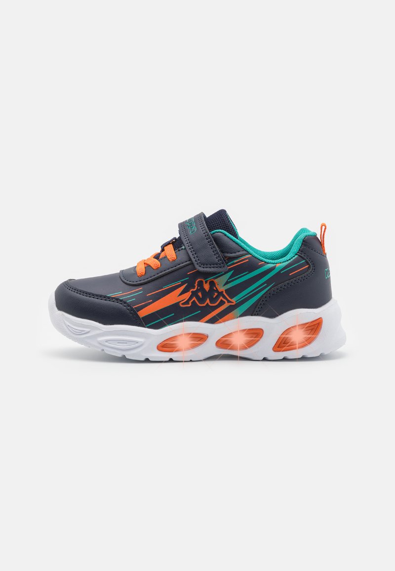 Kappa UNISEX - Športni copati - blue marine/orange