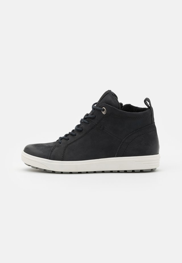 Blauer Beige Leather Women Sneaker