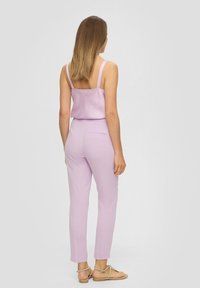 s.Oliver BLACK LABEL Trousers - lavendel