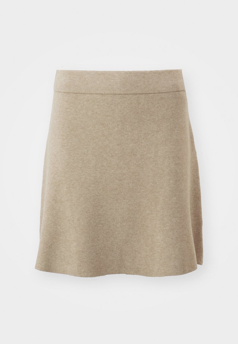 Vero Moda A-lijn rok taupe Vero Moda A-lijn rok taupe