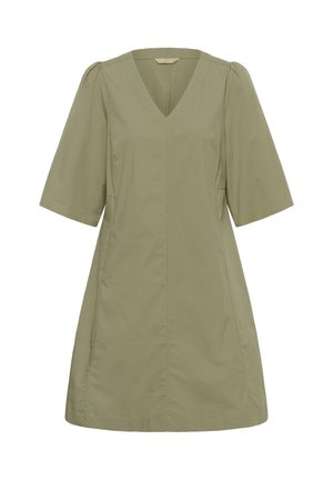 Culture, CUBENDINE DRESS - Päevakleit - dusky green
