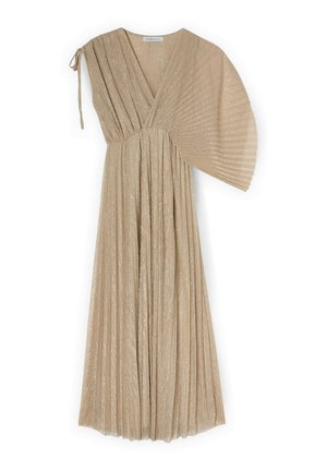 Motivi, VESTITO LUNGO PLISSÉ - Abiti per occasioni speciali - beige
