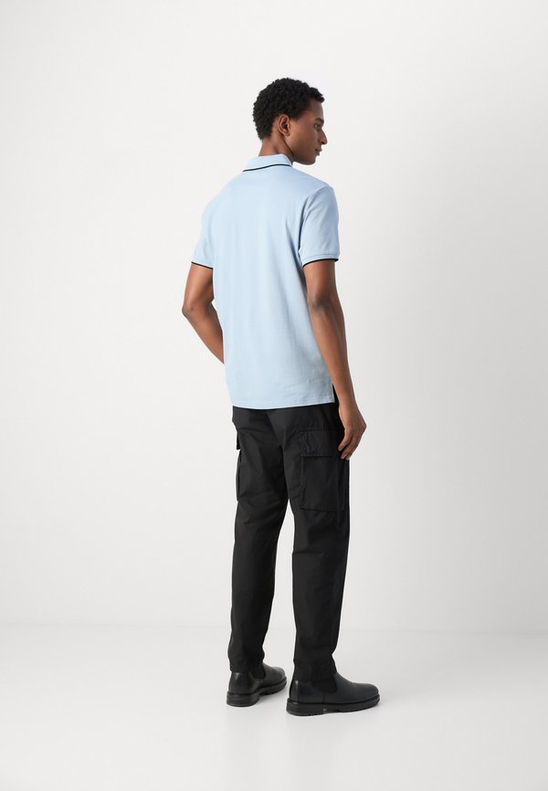REGULAR FIT IN MERCERIZED WITHLOGO - Polo shirt - sky3