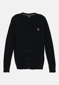 MENS CARDIGAN BUTTON THRU - Vesta na kopčanje - black
